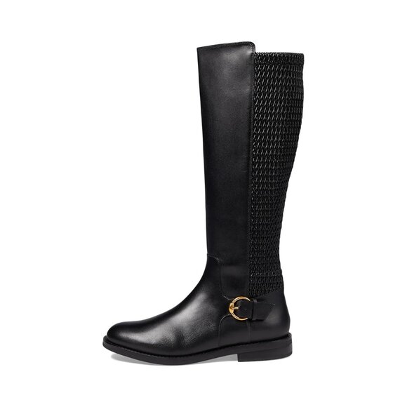 🆕 COLE HAAN Clover Stretch Tall Knee High Boot 6 Black - Picture 2 of 14